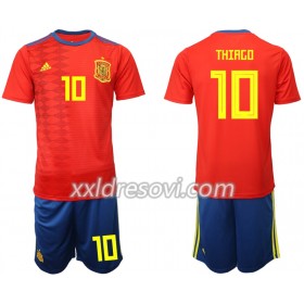 Španjolska THIAGO 10 Domaći Dječji Komplet Dresovi za Nogomet 2019